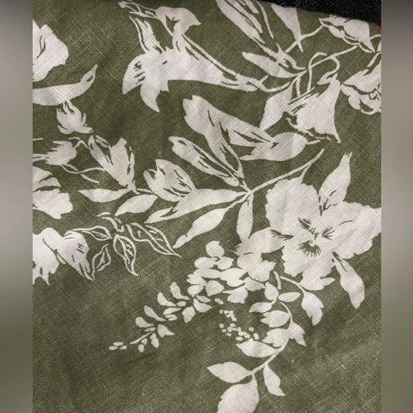 Reformation Floral Linen Casette Dress Women’s 2 - Picture 10 of 10